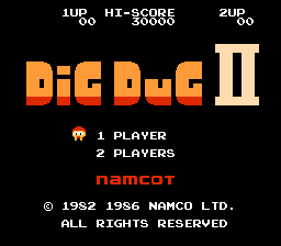 Dig Dug II (Japan)